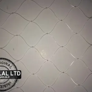 רשת יונים שקופה 3X3 מטר